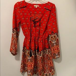 Adorable Red/Orange Blouse